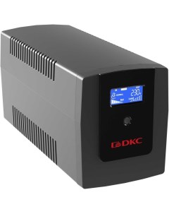 Источник бесперебойного питания ИБП Info LCD 1200В А IEC C13 4 USB RJ45 INFOLCD120 Dkc