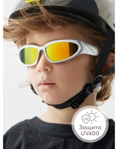 Очки солнцезащитные UV400 с защитой от ультрафиолета серые Happy baby