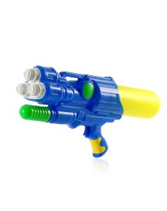 Водный пистолет игрушечный Трипл 3 ствола с накачкой 47 см Nobrand