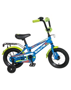 Велосипед двухколесный с колесами 12 BASIC Синий Зеленый ВНМ12129 44405 Navigator