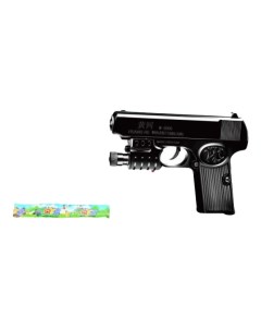 Игрушечный пистолет с лазером фонарем и пульками 1B00787 Shantou gepai
