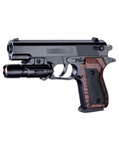 Пневматический игрушечный пистолет с лазерным прицелом и пульками 1B00123 Shantou gepai