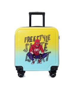 Чемодан детский Freestyle SpiderMan желтый Sanrio