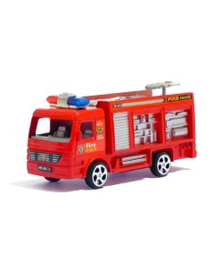 Машина инерционная Пожарная цвета МИКС Sima-land
