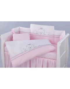Комплект постельного белья Miky розовый 3 предмета Lepre