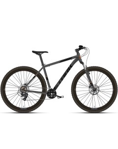 Велосипед Hunter 27 2 D 2021 20 черный серый Stark