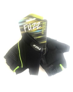 Перчатки Gel Comfort L чёрный зеленый Fuzz