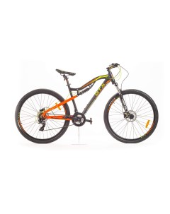 Велосипед MOON 2902 2022 рост 19 черно оранжевый Gtx