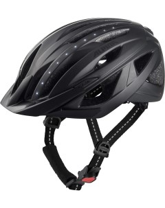 Велосипедный шлем Haga Led black matt L Alpina