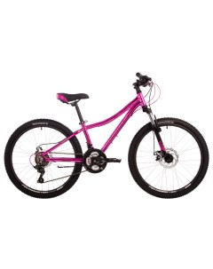 Подростковый велосипед Katrina Disc Metallic 24 2024 12 розовый Novatrack