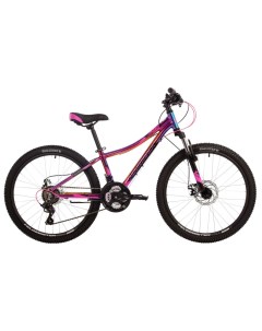 Подростковый велосипед Katrina Disc Metallic 24 2024 12 фиолетовый Novatrack