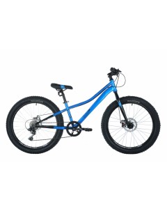 Подростковый велосипед Dozer 24 2024 12 синий Novatrack
