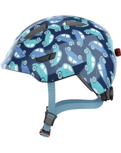 Велосипедный шлем SMILEY 3 0 LED Цвет blue car Размер M Abus