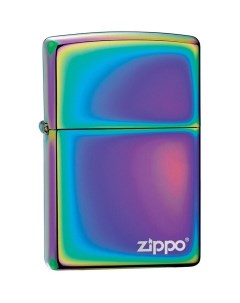 Зажигалка Classic с покрытием Spectrum латуньсталь разноцветная глянцевая Zippo
