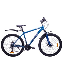 Велосипед F 500 D 27 5 2024 года рама 19 темно синий серый Acid
