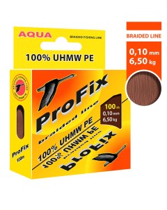 Плетеный шнур ProFix Brown 0 10mm 100m цвет коричневый test 6 50kg Aqua