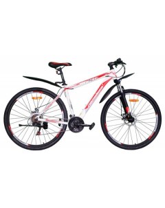 Велосипед J9500D 2021 19 белый красный Nameless