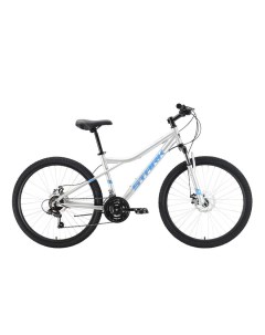 Велосипед Slash 26 2 D 2021 16 серый синий Stark