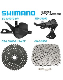 Велосипедная кассета U4010 CN LG500 CS LG400 Shimano