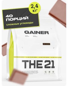 Гейнер GAINERTHE21 вес 2400 г вкус Шоколад Protein store