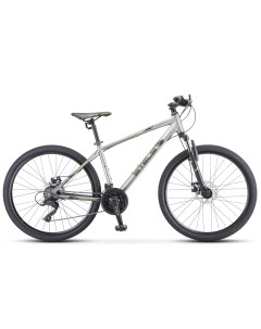 Велосипед NAVIGATOR 590 MD 26 колесо 26 рост 16 сезон 2021 2022 серый салато Stels