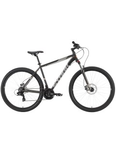 Велосипед Hunter 29 2 HD 2021 18 серый серебристый Stark