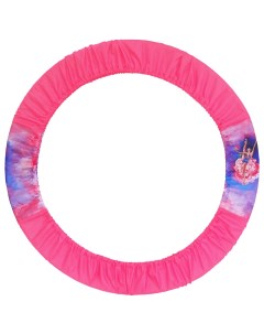 Чехол для гимнастического обруча розовый фиолетовый р XL Nobrand