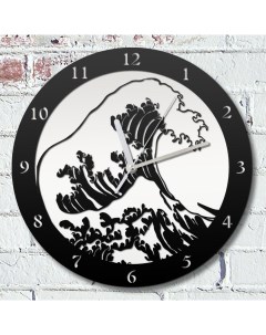 Настенные часы большая волна в Канагаве 2343 Бруталити