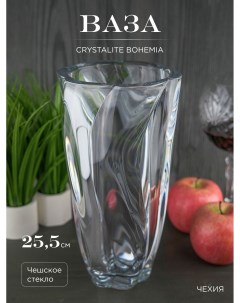 Ваза Crystalite Giftware Barley Twist 25 5см Crystalite bohemia