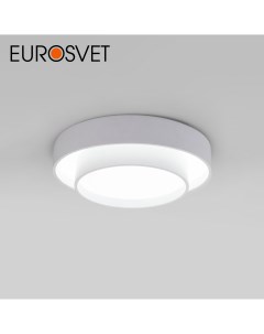 Потолочный светодиодный светильник с ПДУ Force 90331 2 белый Eurosvet