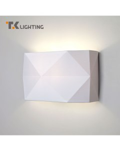 Настенный светильник с тканевым абажуром 3315 Kantoor белый Tk lighting