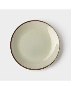 Тарелка Pearl d 21 см цвет мятный фарфор Kutahya porselen