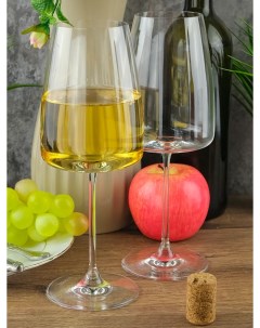 Набор бокалов для вина LORD из хрустального стекла 510 мл REPAST 2 шт Rona
