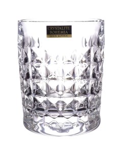 Набор стаканов для виски Diamond 230 мл 6 шт Crystalite bohemia