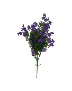 Искусственные цветы Гипсофилы синие 7 шт Nobrand