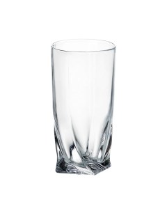Набор стаканов для воды Quadro 350 мл 6 шт Crystalite bohemia