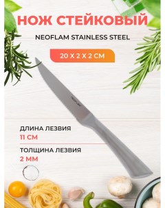 Нож Стейковый Stainless Steel 20х2х2 см Neoflam