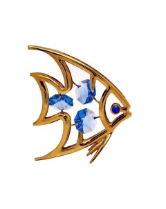 Фигурка Рыбка с кристаллами Crystocraft