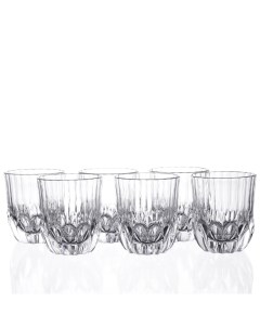Набор стаканов для виски RCR Adagio Dof Style 320мл 6 шт Rcr cristalleria italiana