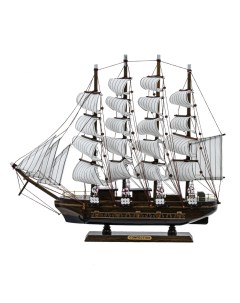 Фигурка Корабль деревянная 43 см Remeco collection
