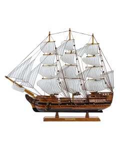 Фигурка Корабль деревянная 49 см Remeco collection