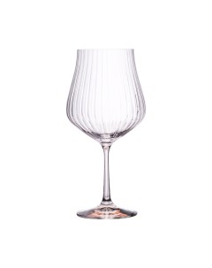 Набор бокалов для вина Crystalex Tulipa optic 600 мл 6 шт Crystalite bohemia