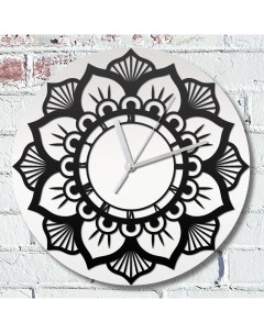 Настенные часы растения цветы орнамент 579 Бруталити