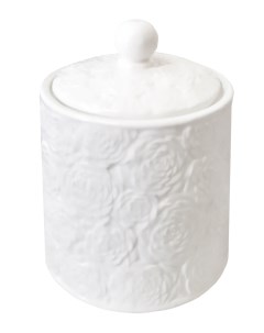 Чайница керамическая Розы банка для сыпучих продуктов 500 мл Get&joy