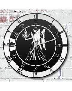 Настенные часы гороскоп знаки зодиака астрология дева 642 Бруталити