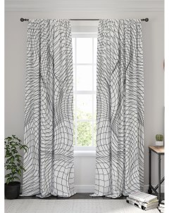 Комплекты штор шторы в комнату 150х270 см Ленбирс белый At home