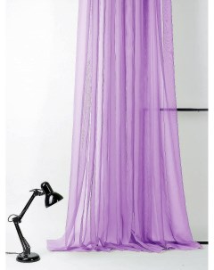 Тюль Вело сиреневый высота 260 см ширина 300 см Фиолетовый сирень At home