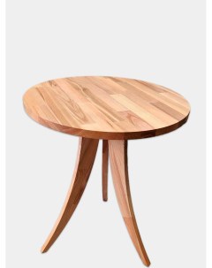 Журнальный стол деревянный 50х50х60 см бежевый Nobrand