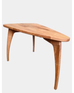 Журнальный стол деревянный 80х50х47 см коричневый Nobrand
