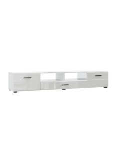 ТВ тумба Gloss ТВ 200 Белый глянец 200х35х45 6 см Нк-мебель